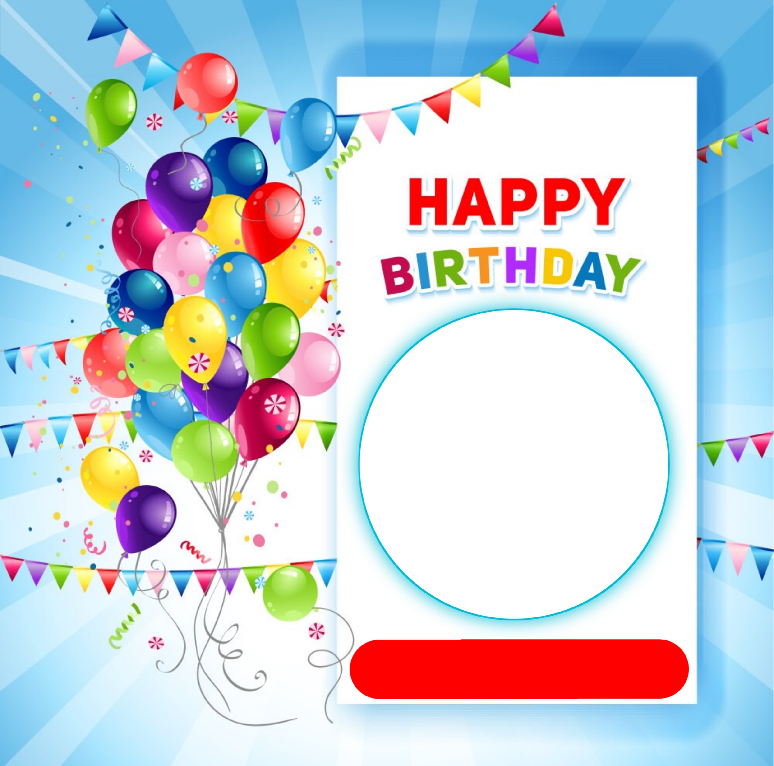Customize this happy birthday poster Premium happy birthday poster template